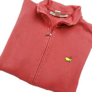 Master's Collection Women's SM Full Zip Jacket Pima Cotton Coral Golf Augusta